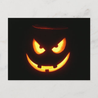 ハロウィーンカボチャ ポストカード