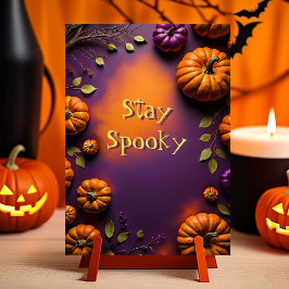 ハロウィーンカボチャ ポストカード