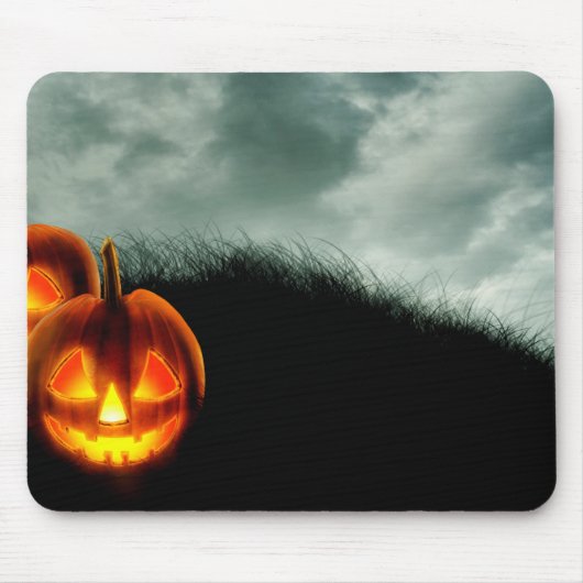 ハロウィーンカボチャ マウスパッド (正面)