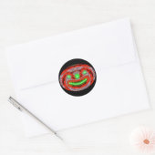 ハロウィーンカボチャ ラウンドシール (封筒)