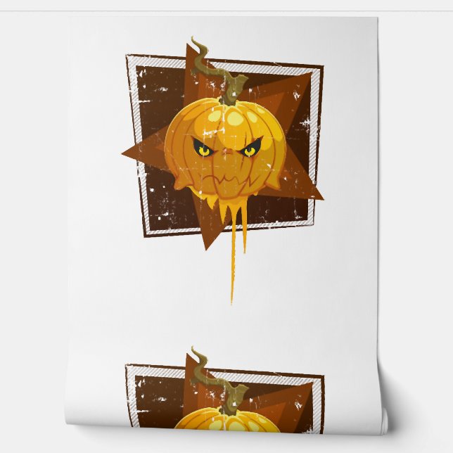 ハロウィーンカボチャ 壁紙 (ほどく)