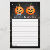 ハロウィーンカボプキンジェンダーのリビールパーティーアドバイス (正面)