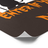 ハロウィーンカボンプキンスオレンジパーティー ポスター (角)