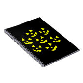 ハロウィーンカボンプキンスジャックO'ランタン ノートブック (右側)