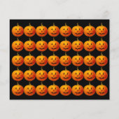 ハロウィーンカボンプキンススクラップブック紙 (正面)