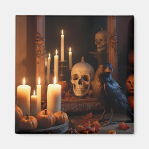 ハロウィーンカボンプキンズクロウカイ不気味フェスティバル魔法 マグネット