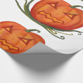 ハロウィーンカボンプキンズラッピング紙 ラッピングペーパー (角)