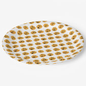 ハロウィーンカボンプキンズJACK-O – ランタン ペーパープレート (アングル)