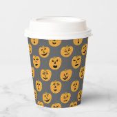 ハロウィーンカボンプキンズJACK-O – ランタン 紙コップ (正面)