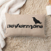 ハロウィーンカラスは絶対にバーラップを引っ張る ランバークッション (ブランケット)