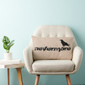 ハロウィーンカラスは絶対にバーラップを引っ張る ランバークッション (椅子)