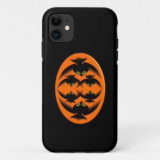 ハロウィーンカラスiPhone 5ケース Case-Mate iPhoneケース (裏面)