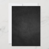 ハロウィーンカルドロンパープルウィッチ誕生日 招待状 (裏面)