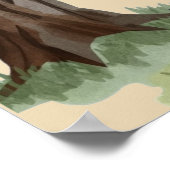 ハロウィーンカルドロン不気味赤ちゃんシャワーへようこそ ポスター (角)