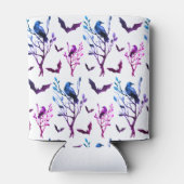 ハロウィーンカローズこうもりピンクパープルウォーター色 缶クーラー (裏面)