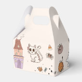 ハロウィーンカワイイ幽霊誕生日パリー フェイバーボックス (裏面サイド)