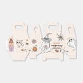 ハロウィーンカワイイ幽霊誕生日パリー フェイバーボックス (折り畳みなし)