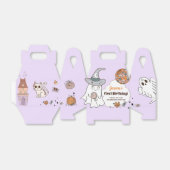 ハロウィーンカワイイ幽霊誕生日パリー フェイバーボックス (折り畳みなし)