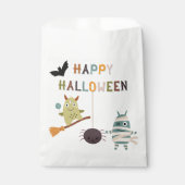 ハロウィーンカワイートモンスターズパーティー フェイバーバッグ (正面)