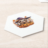 ハロウィーンカートゥーンクラシックスロースTシャツ ペーパーコースター (アングル)