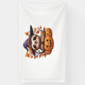 ハロウィーンカートゥーンクラシックスロースTシャツ 横断幕 (縦)