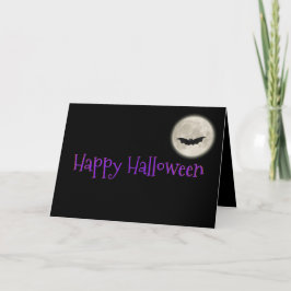 ハロウィーンカードおもしろい/可愛いバスセットパピー カード
