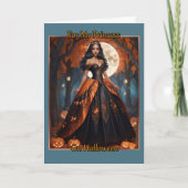 ハロウィーンカードのプリンセスのために カード (正面)