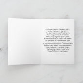 ハロウィーンカードのプリンセスのために カード (内部)