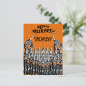 ハロウィーンカードガールズウィッチコーラス1930の写真 ポストカード (スタンド正面)