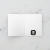 ハロウィーンカードミイムグレー カード (内部)