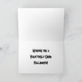 ハロウィーンカード カード (内部)