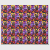 ハロウィーンカーンテリアヴァンパイアパンプキンズ怖 ラッピングペーパー (フラット)