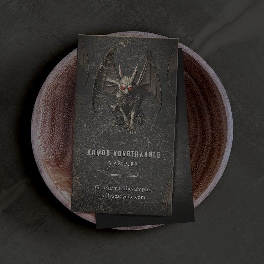 ハロウィーンガルゴイル 名刺