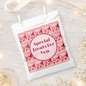 ハロウィーンガールの誕生日追加文字かわいい フェイバーバッグ (クリップ留めされた状態)