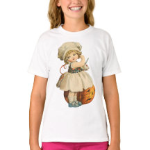 ハロウィーンガールカービングアップル