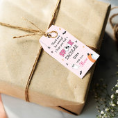 ハロウィーンガール誕生日不気味かわいい幽霊 ギフトタグ