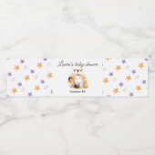 ハロウィーンガール赤ちゃんシャワーBooウォーターボトルラベル ペットボトルラベル (シングルラベル)