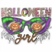 ハロウィーンガール シール (正面)