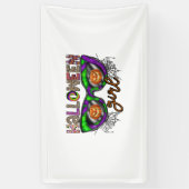 ハロウィーンガール 横断幕 (縦)