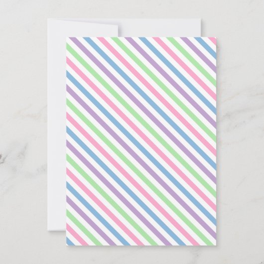 ハロウィーンキッズモンスターバースデーパーティ招待状 招待状 (裏面)