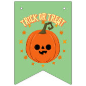 ハロウィーンキットンバンティングバナー バンティングフラッグ (第1の旗)