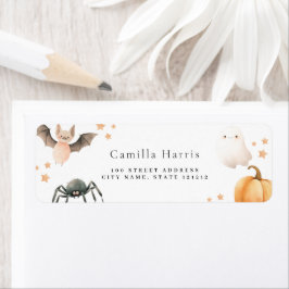 ハロウィーンキッド誕生日差出人住所ラベル ラベル