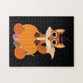 ハロウィーンキツネ ジグソーパズル (横)