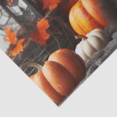 ハロウィーンキャットとカボチャのデコパージュ 薄葉紙 (詳細)