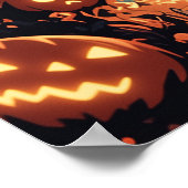 ハロウィーンキャットガールアットザハ幽霊のよく出るウス ポスター (角)