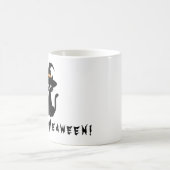 ハロウィーンキャットデザイン コーヒーマグカップ (中央)