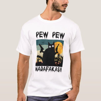 ハロウィーンキャットデザイン Tシャツ