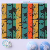 ハロウィーンキャットパーティースクラップブック紙 チラシ (シングル)