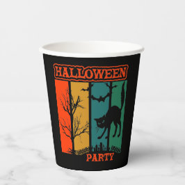 ハロウィーンキャットパーティー 紙コップ