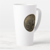 ハロウィーンキャットブロンズ カフェラテマグ (右アングル)